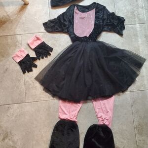 Charming Pink and Black Kids Costume